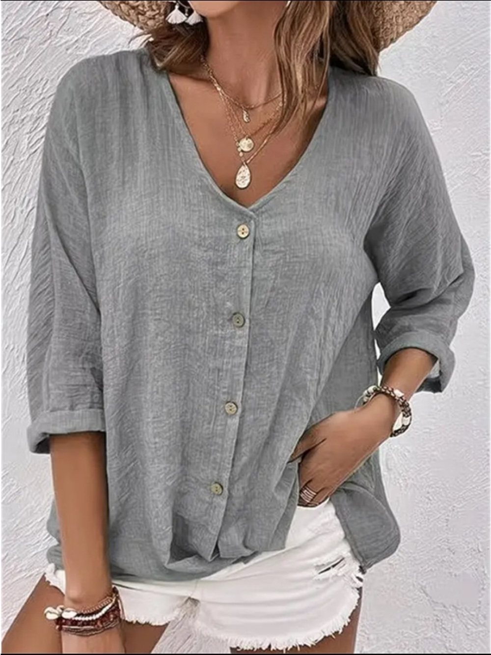 Women’s V-Neck Top